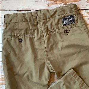 Billabong Boy Carter Stretch Khaki Pants Size 7